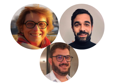 Marie-Hélène, Hugo et Roland